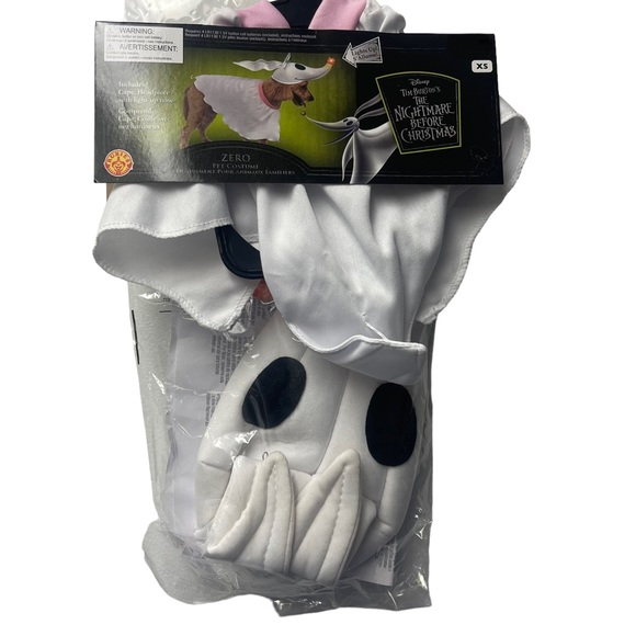 Disney The Nightmare Before Christmas Zero Dog Costume - Picture 1 of 9